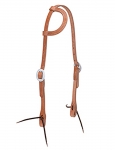 Weaver Leather Harness Leather Flat Sliding Ear Headstall