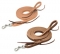 Weaver leather Horizons Flat Roper Reins with Water Loops
