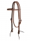 Weaver Leather ProTack Chap Lined Harness Leather Browband Headstall