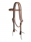 Weaver Leather ProTack Chap Lined Harness Leather Browband Headstall, 3/4" FREE SHIPPING