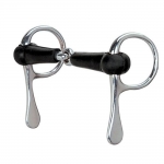 Weaver Leather Rubber Mouth Snaffle Driving Bit - 5