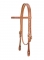 Weaver Leather Single-Ply Browband Headstall, Horse