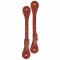 Weaver Leather SPUR STRAPS Youth & Ladies Russet