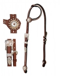 Weaver Leather Stacy Westfall Showtime Sliding Ear Headstall