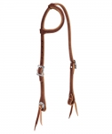 Weaver Leather Stockman Flat Sliding Ear Headstall, Sunset