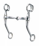 Weaver Leather Tom Thumb Snaffle Bit, 5" Mouth, Stainless Steel