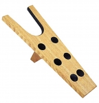 Wooden Boot Jack with Grips - Natural