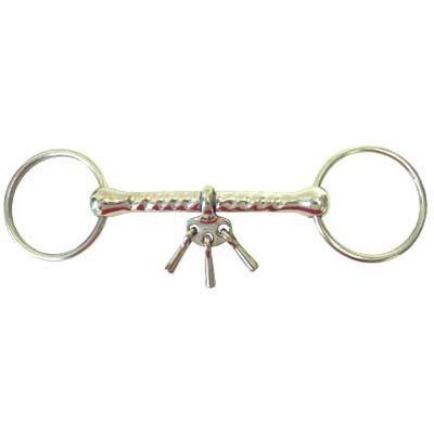Bits N Bridles Loose Ring Mouthing Bit With Player All Sizes 