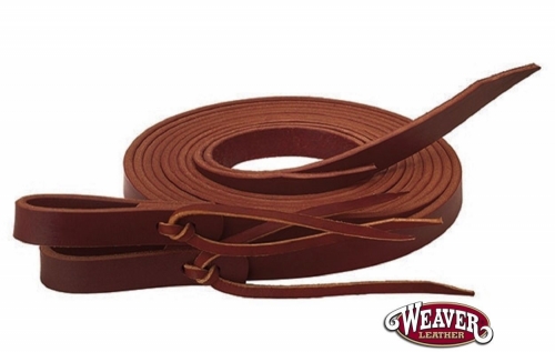 5/8 X 8 Weaver Horse Tack Working Cowboy Leather Split Reins Chestnut for sale online 